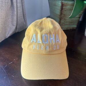 Fahrenheit Mustard Yellow Cap with White Embroidery unisex